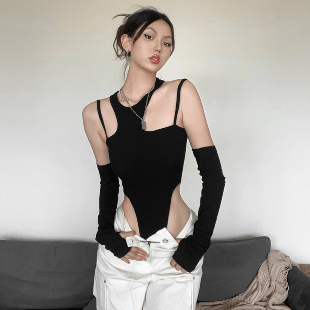 Streetwear Long Sleeve Bodysuit