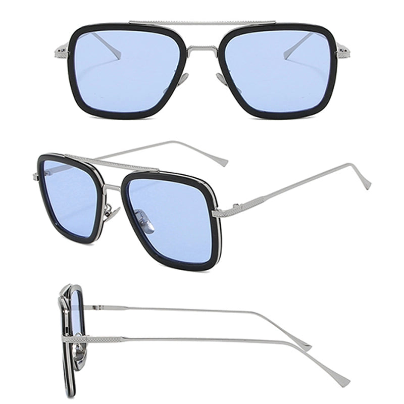 Silver Frame Streetwear Shades
