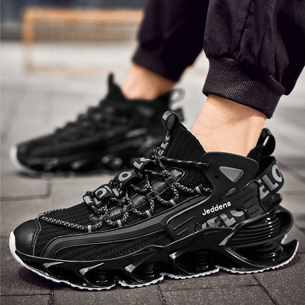 Urban Black Streetwear Sneakers