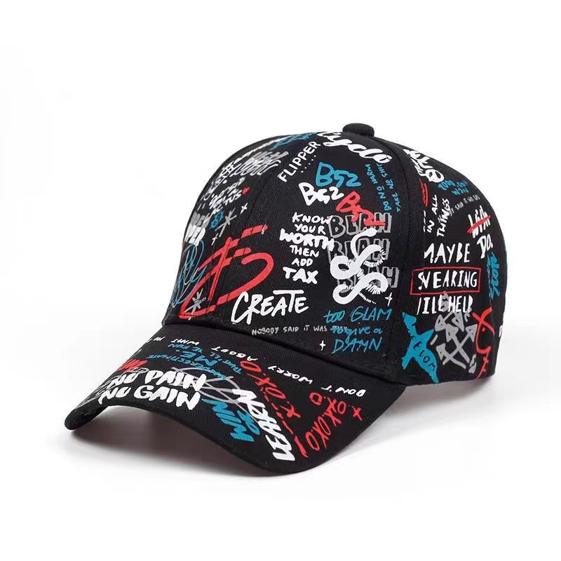 Color Graffiti Techwear Cap