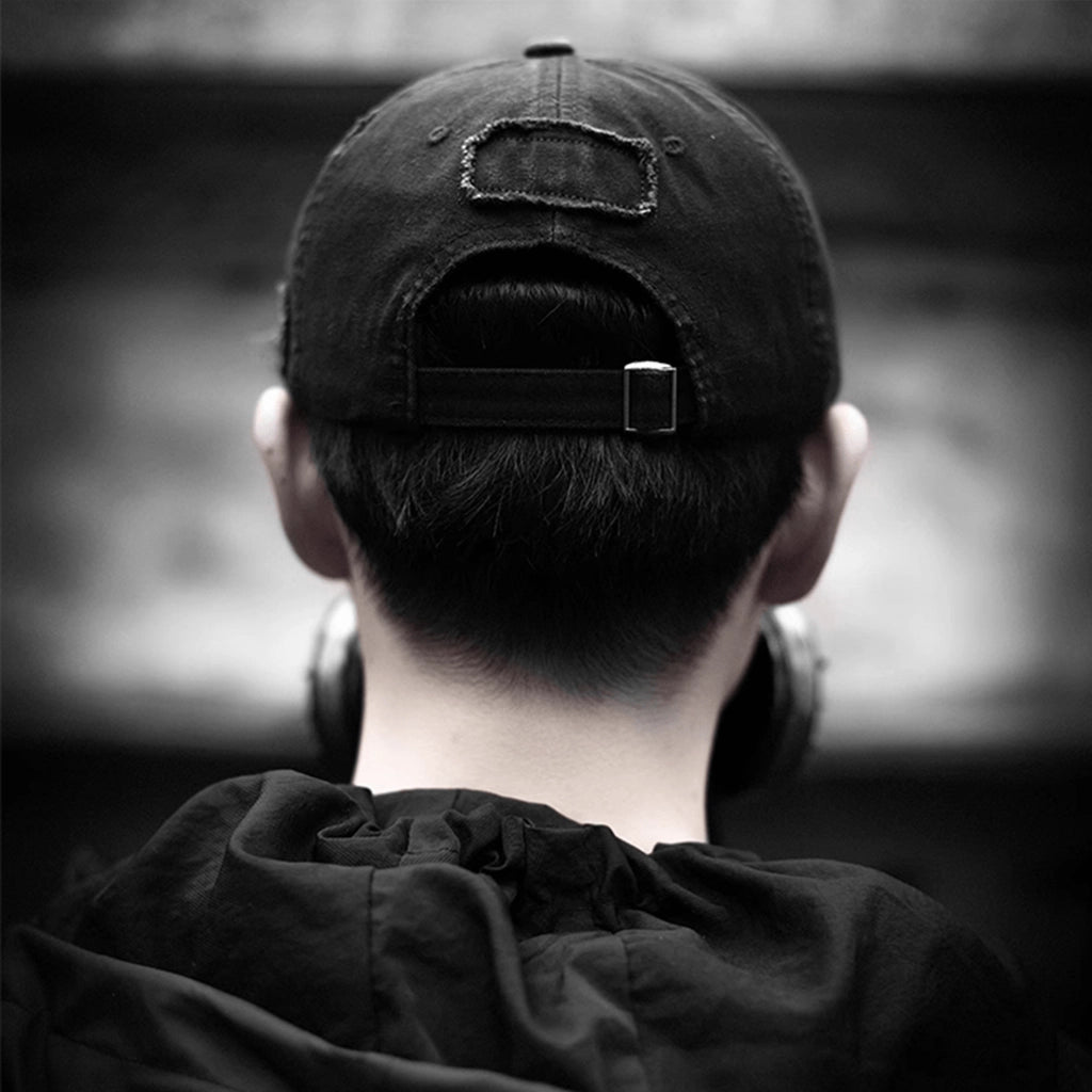 Black Ripped Hat
