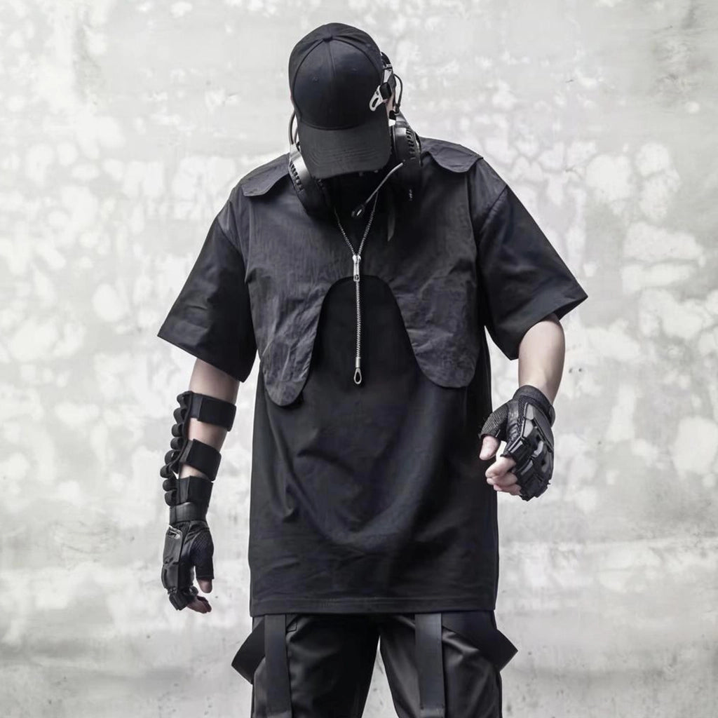 Shoulder Panel Streetwear Tee