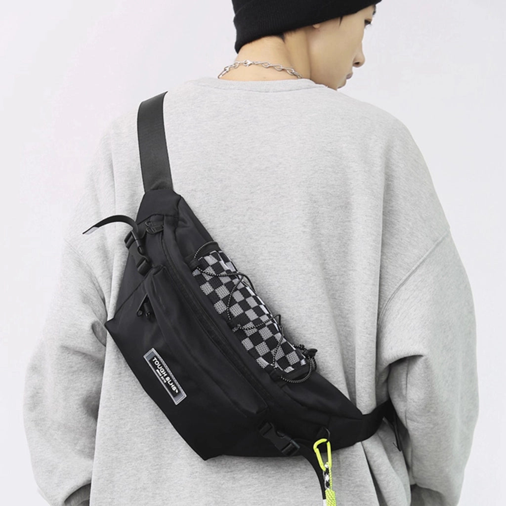 Black Streetwear Sling Bag