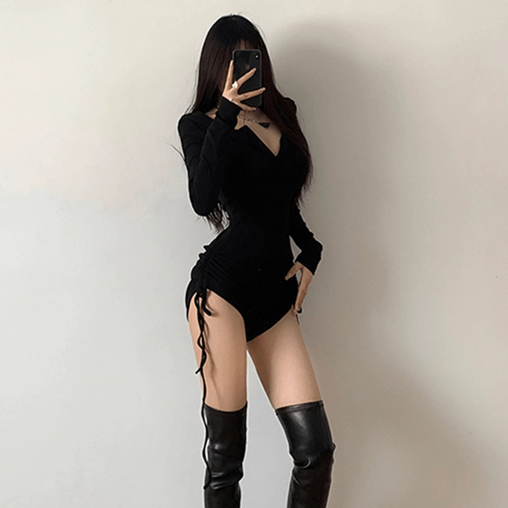 Brown Hoodie Playsuit