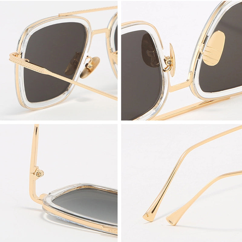 Silver Frame Streetwear Shades