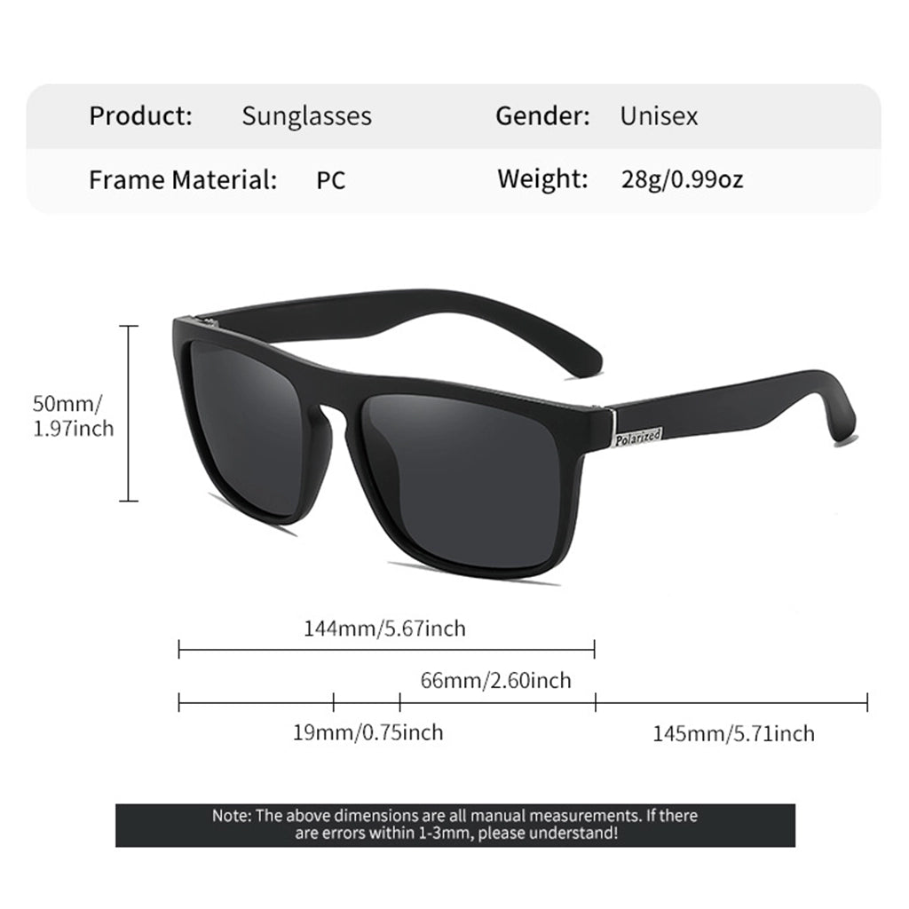 Minimalist UV400 Polarized Shades