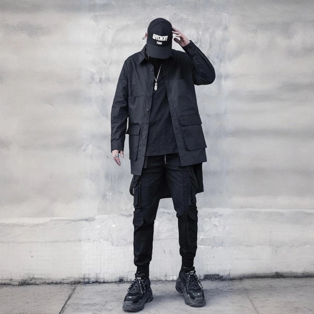 Longline Techwear Shirt