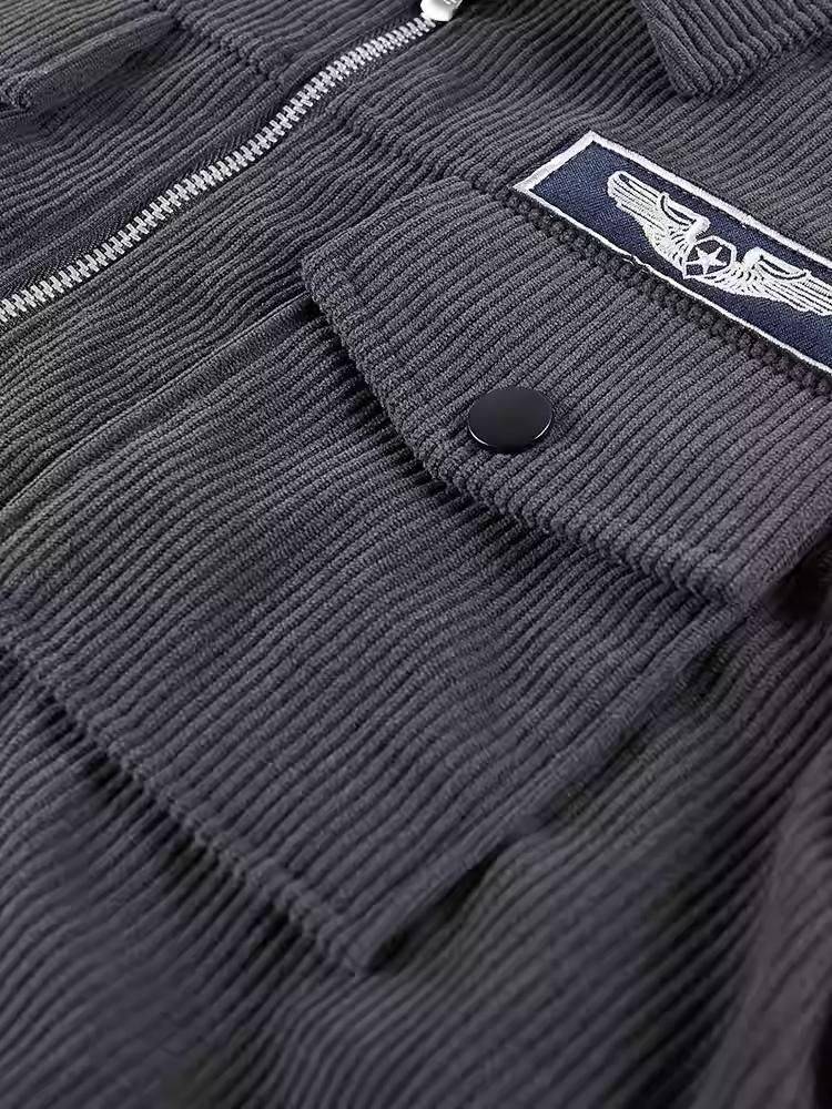 Modern Streetwear Cargo Jacket