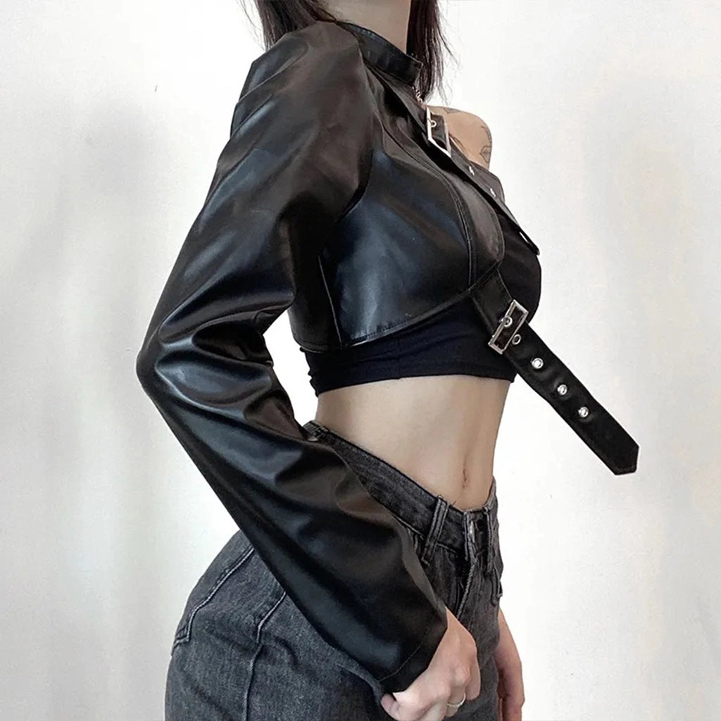 One-Sleeve Techwear Top