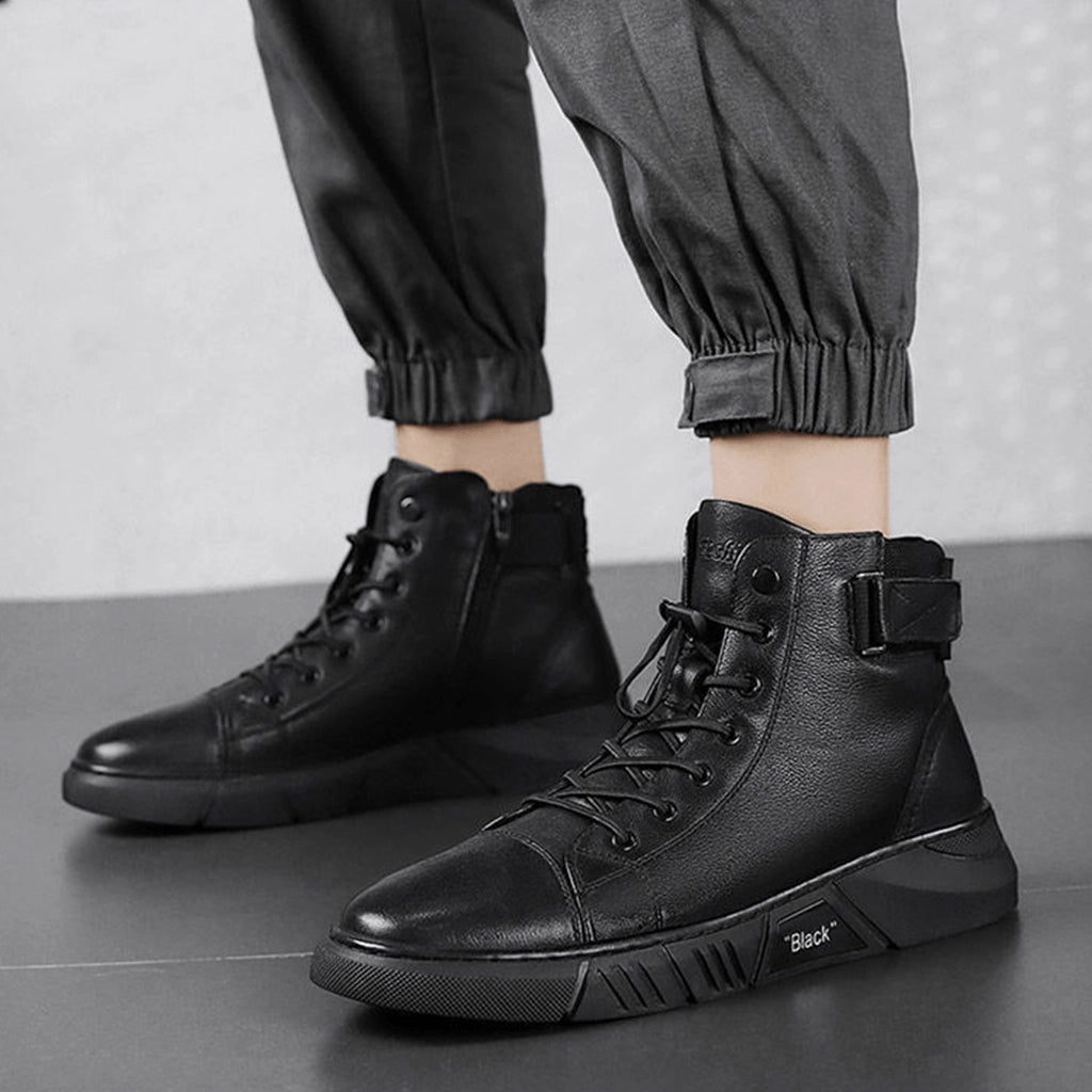Warm Leather Boots