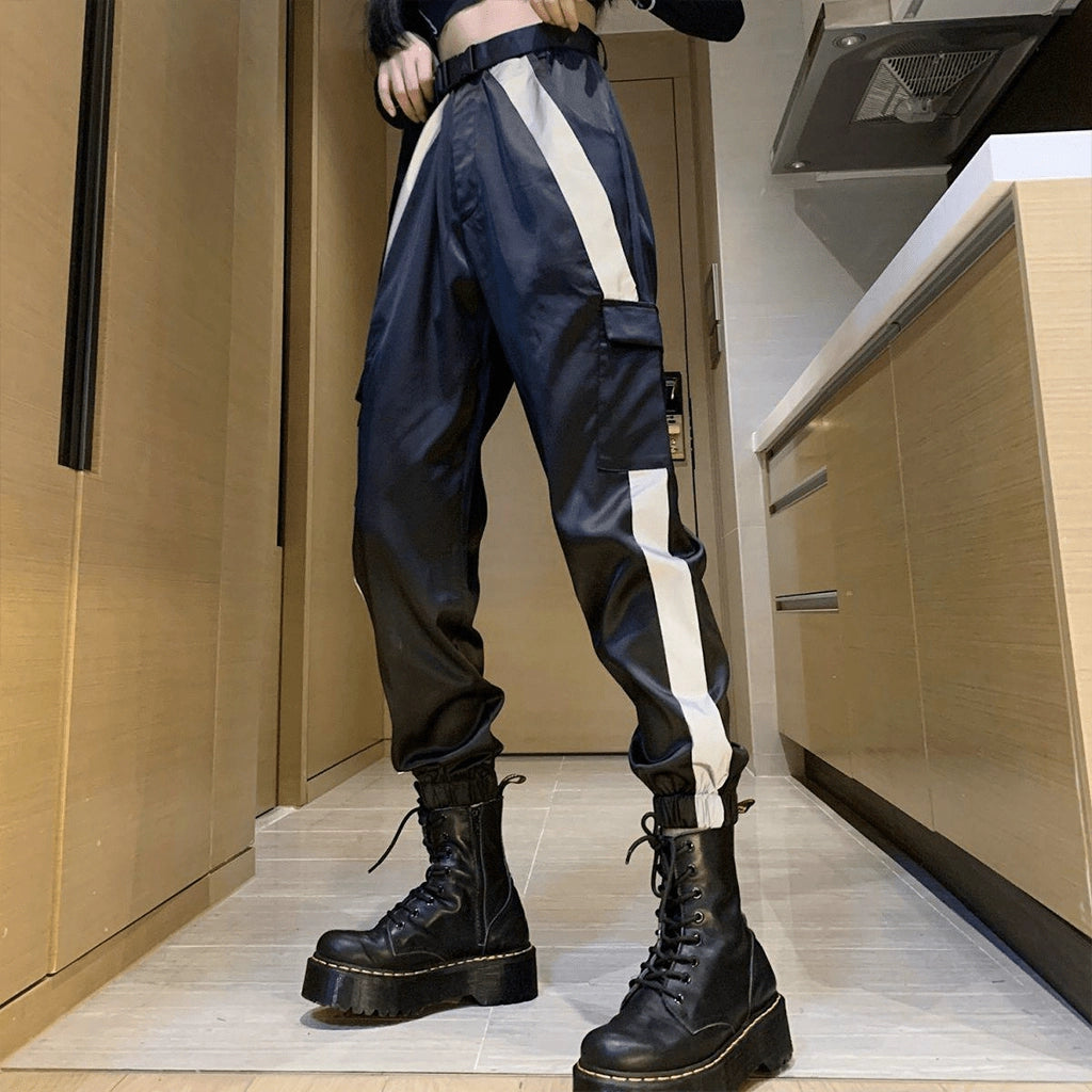 Streetwear Reflective Pants