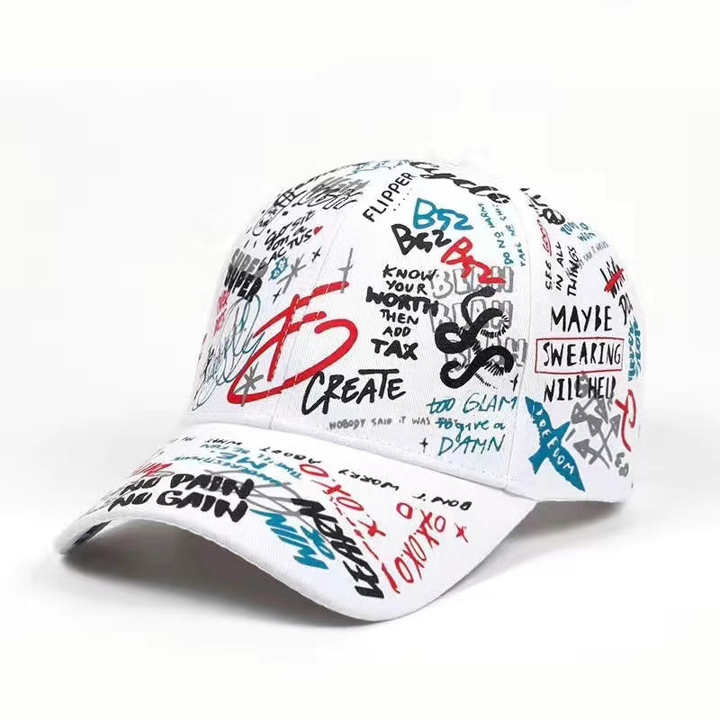 Color Graffiti Techwear Cap