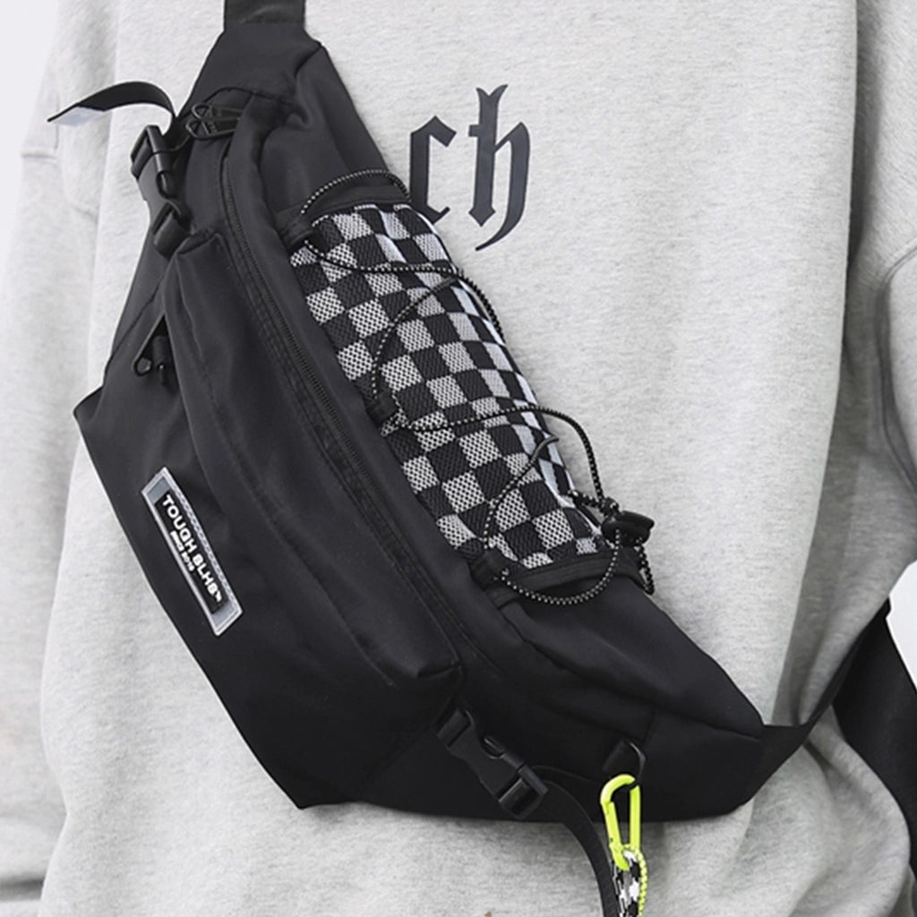 Black Streetwear Sling Bag