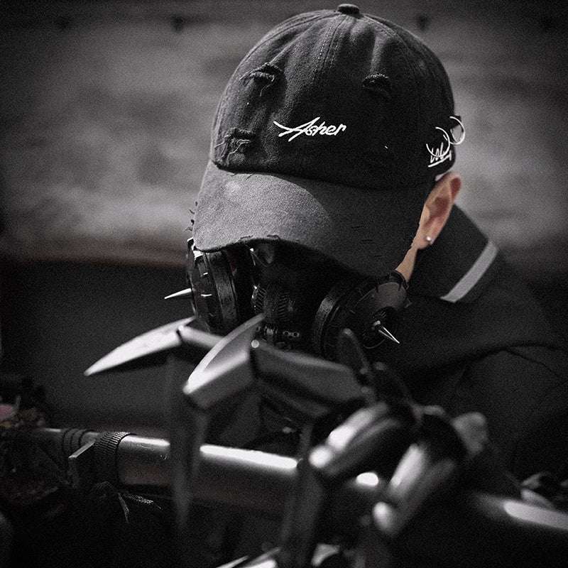 Cyberpunk Peaked Cap