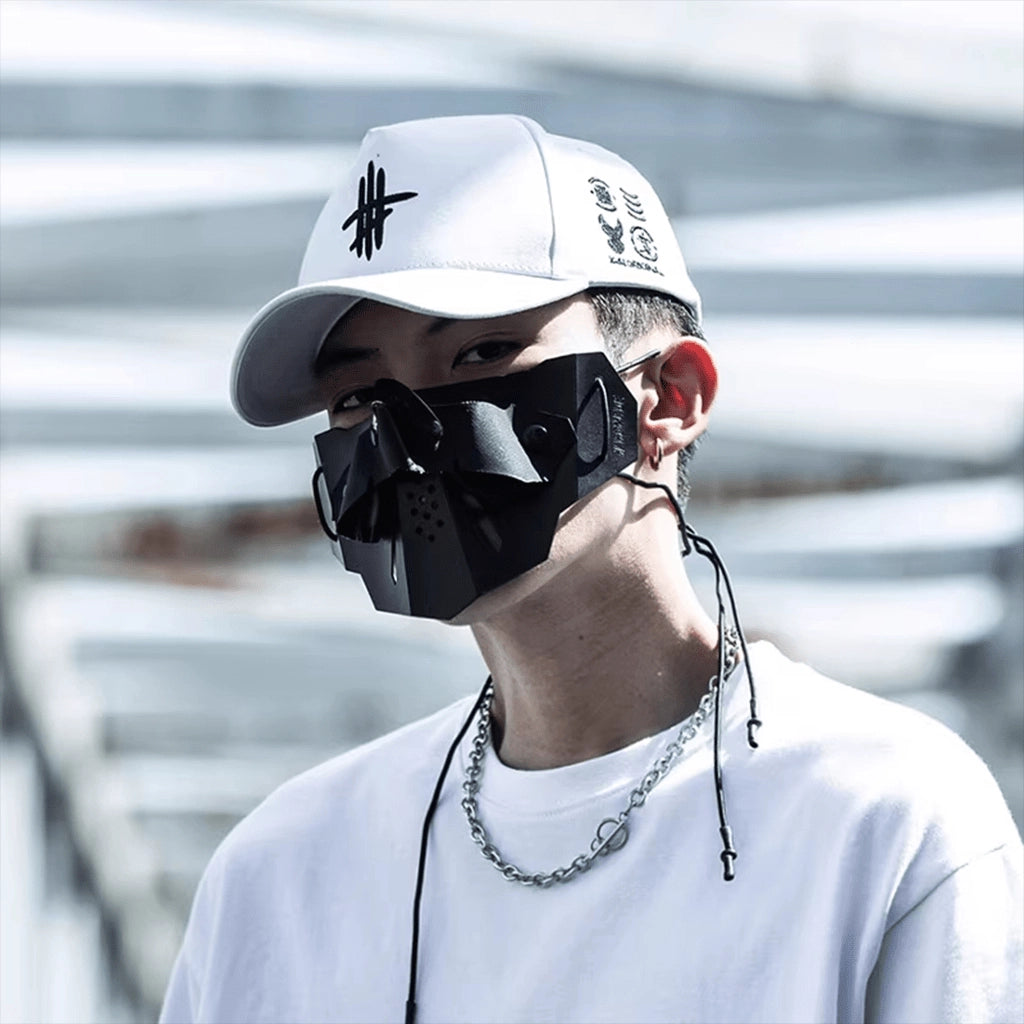 Black Techwear Cap