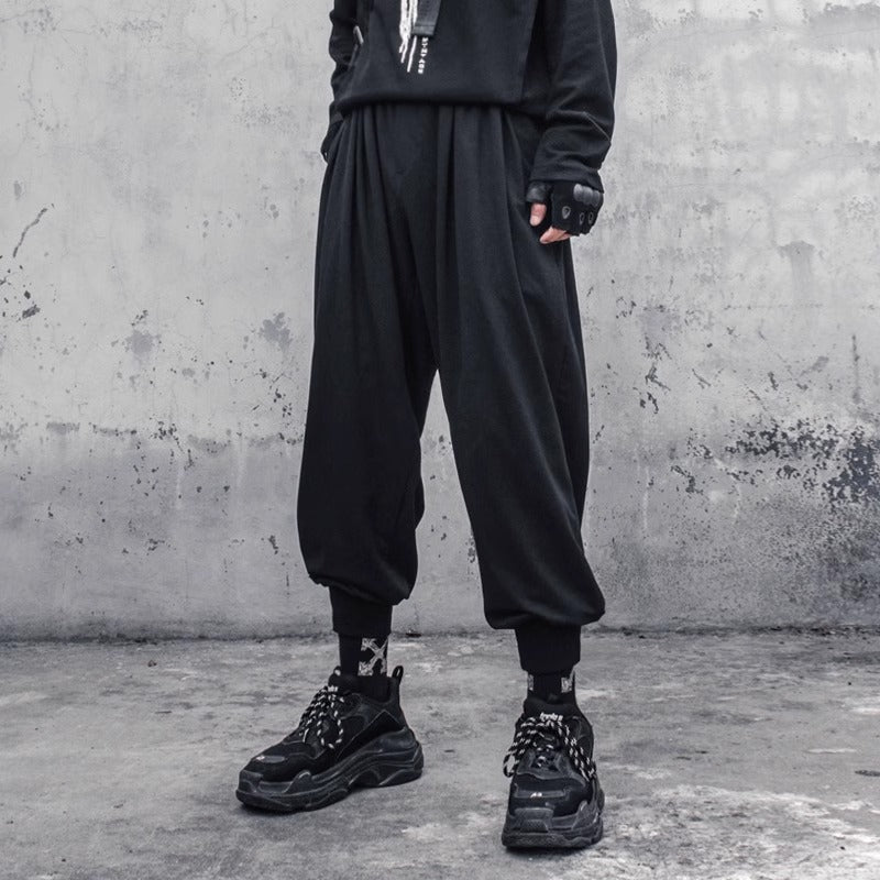 Wide-leg Streetwear Joggers