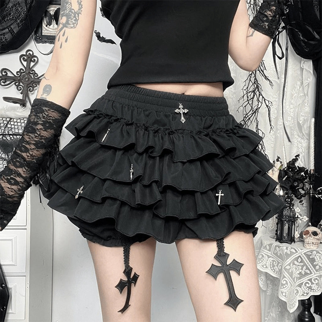 Dark Streetwear Lolita Shorts