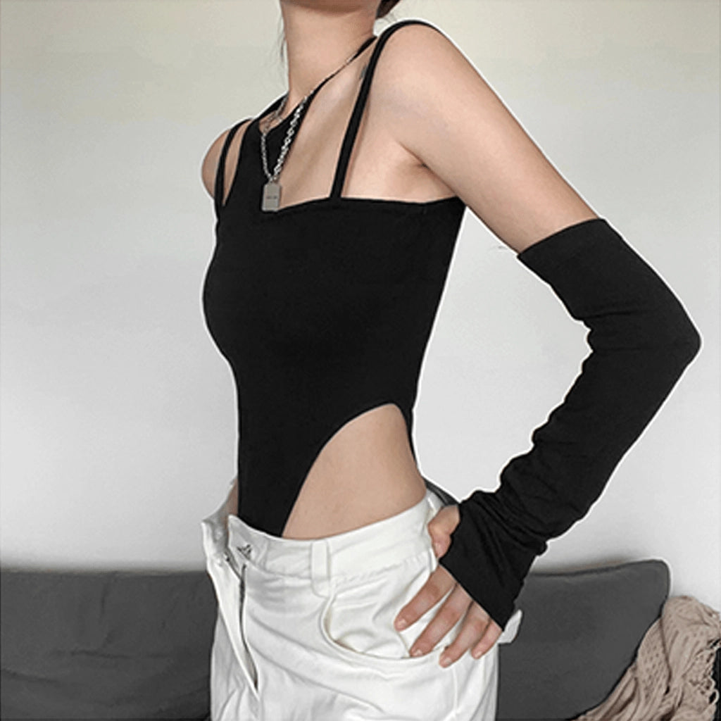 Streetwear Long Sleeve Bodysuit