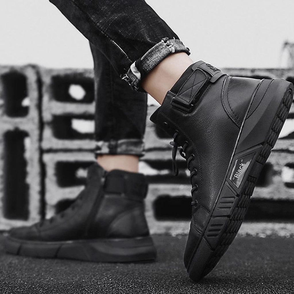 Warm Leather Boots