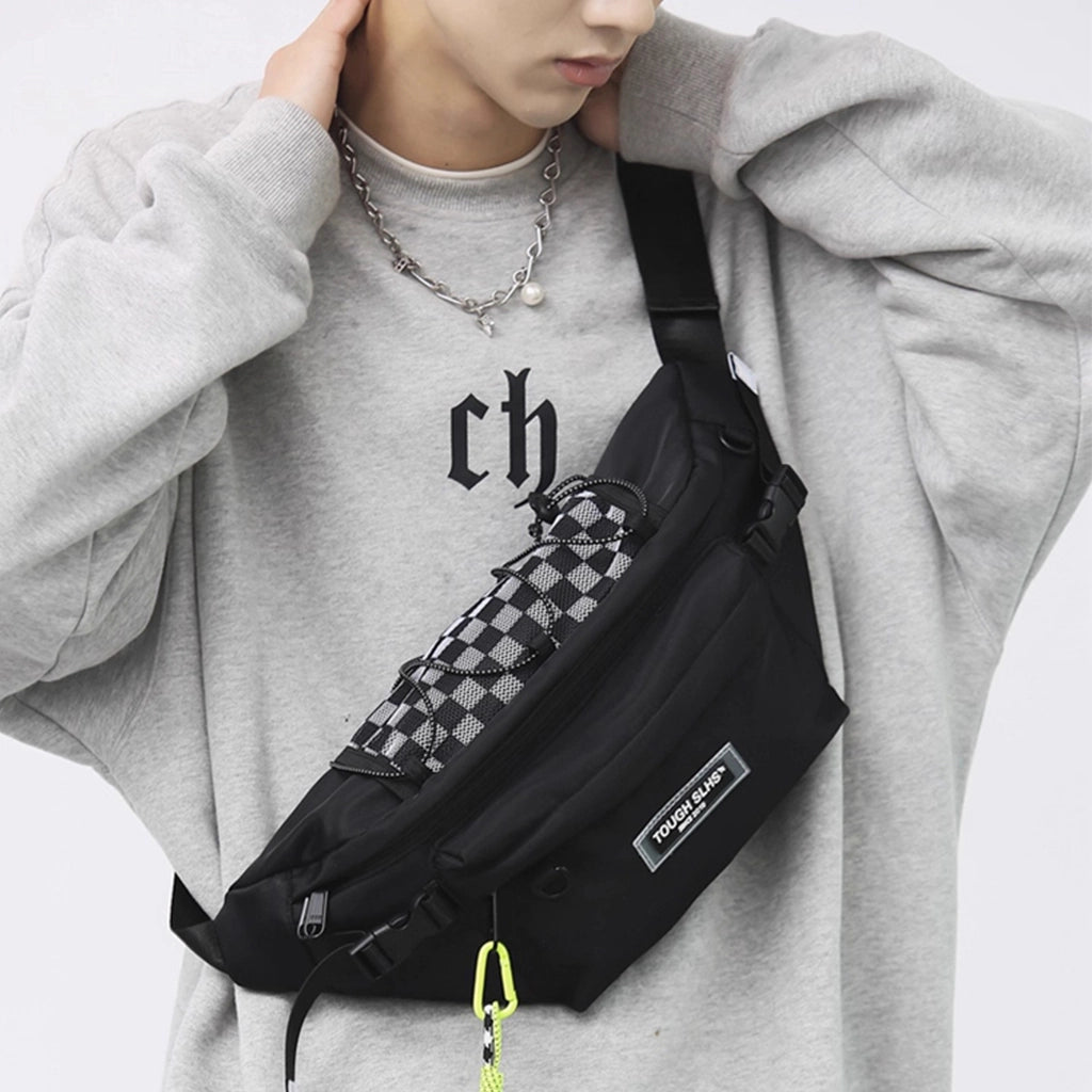 Black Streetwear Sling Bag