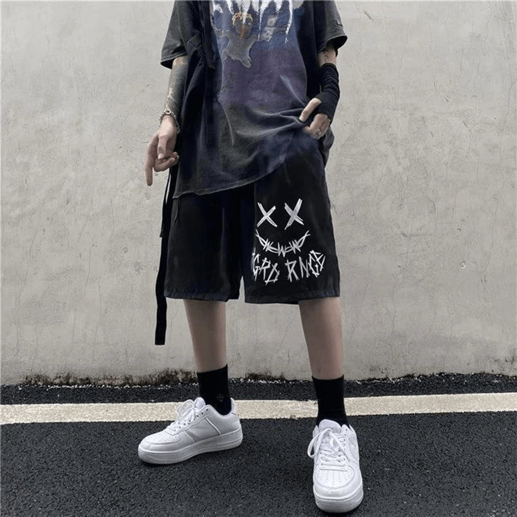 Breathable Smiley Shorts