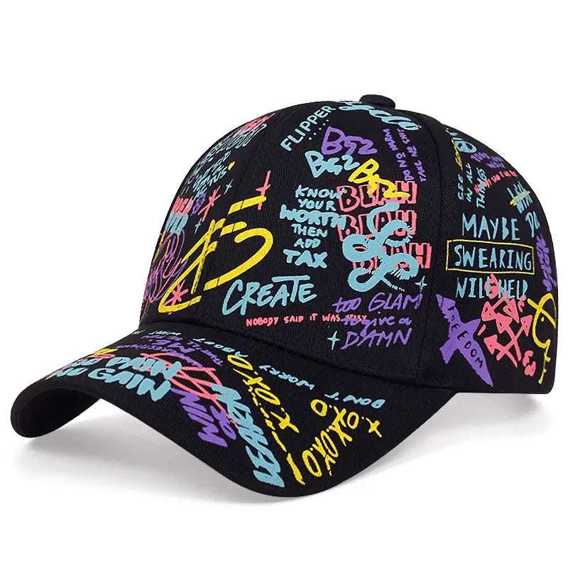 Color Graffiti Techwear Cap