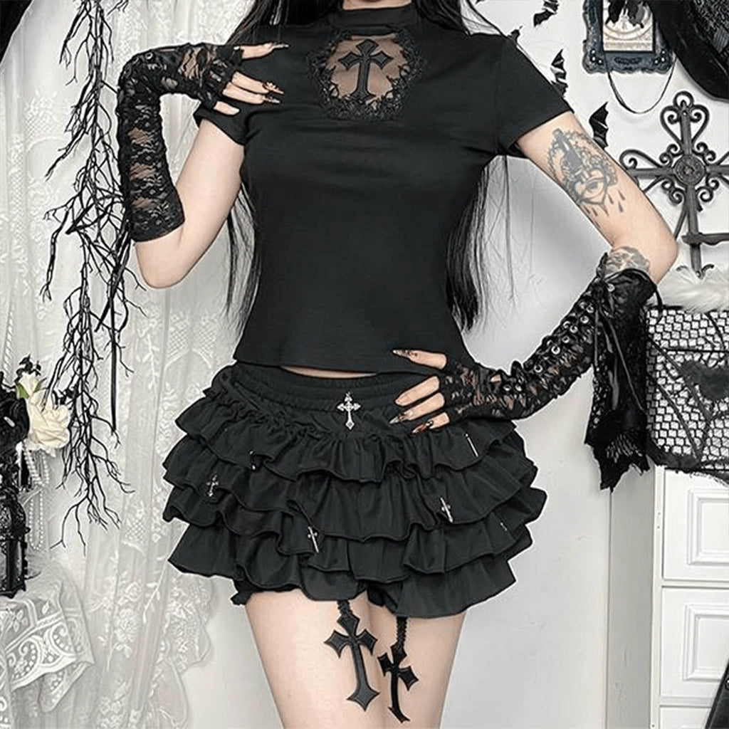 Dark Streetwear Lolita Shorts