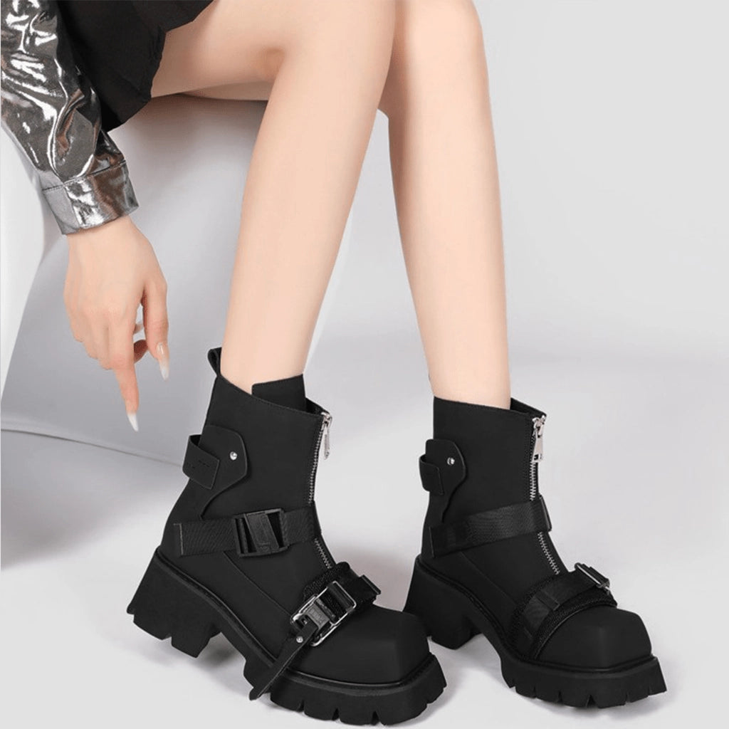 Buckle Streetwear Boots
