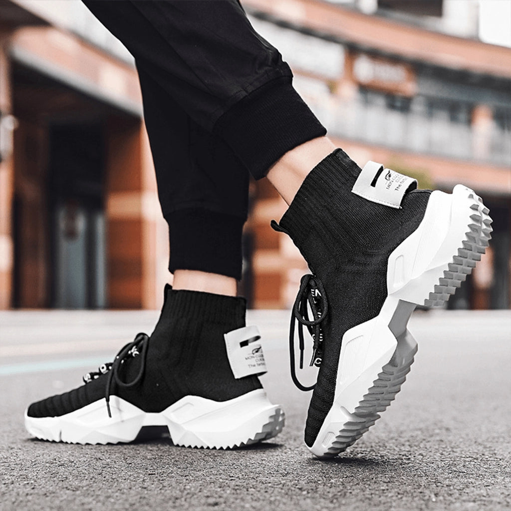 Breathable Knit Sneakers