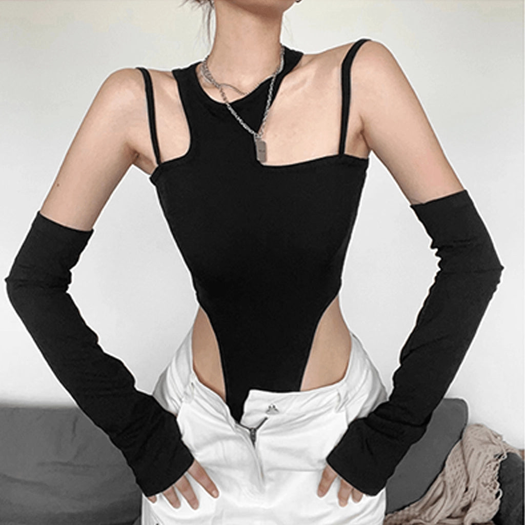 Streetwear Long Sleeve Bodysuit