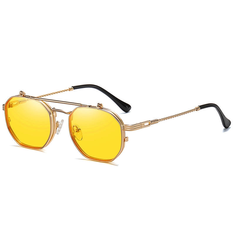 Dual-Mode Tactical Sunglasses
