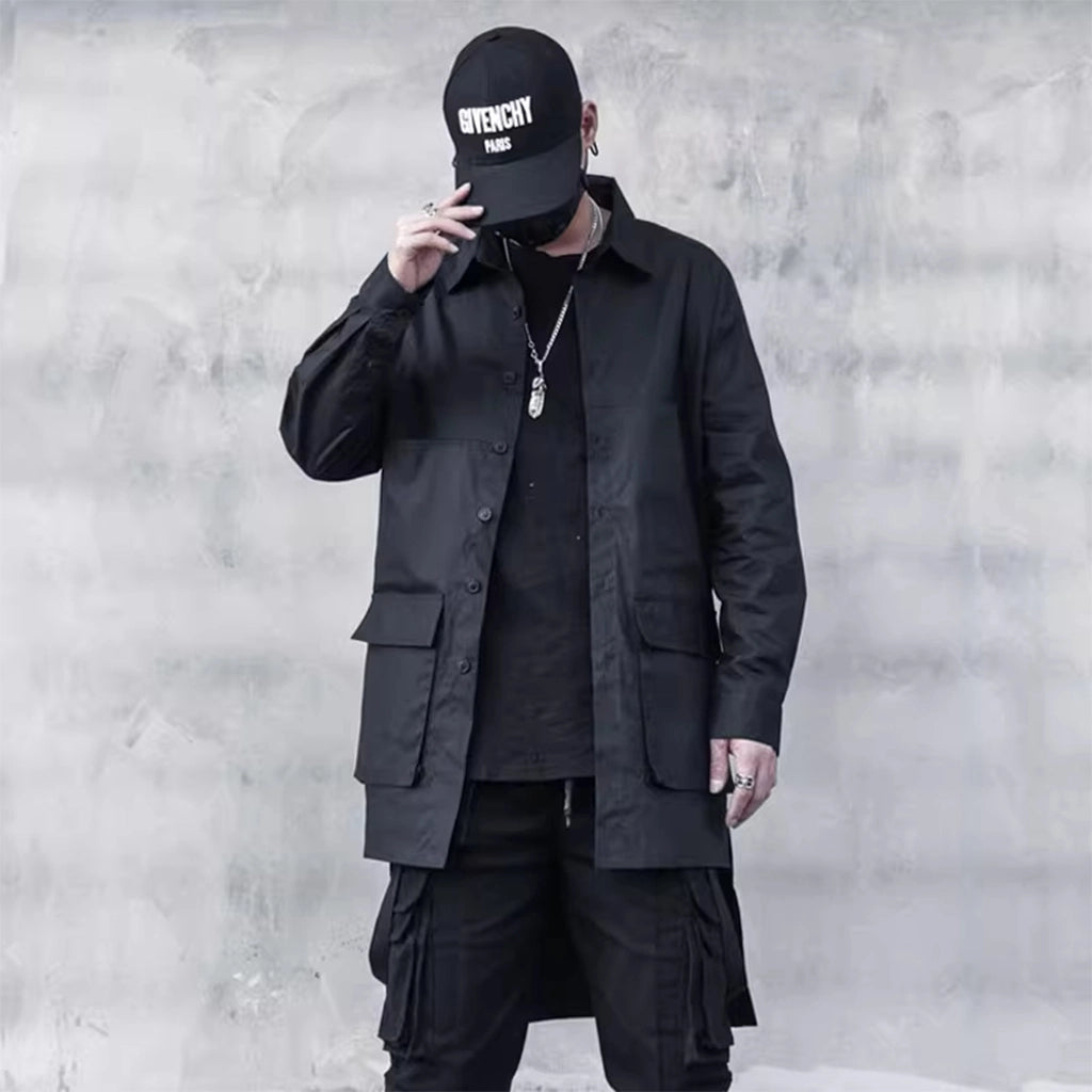 Longline Techwear Shirt