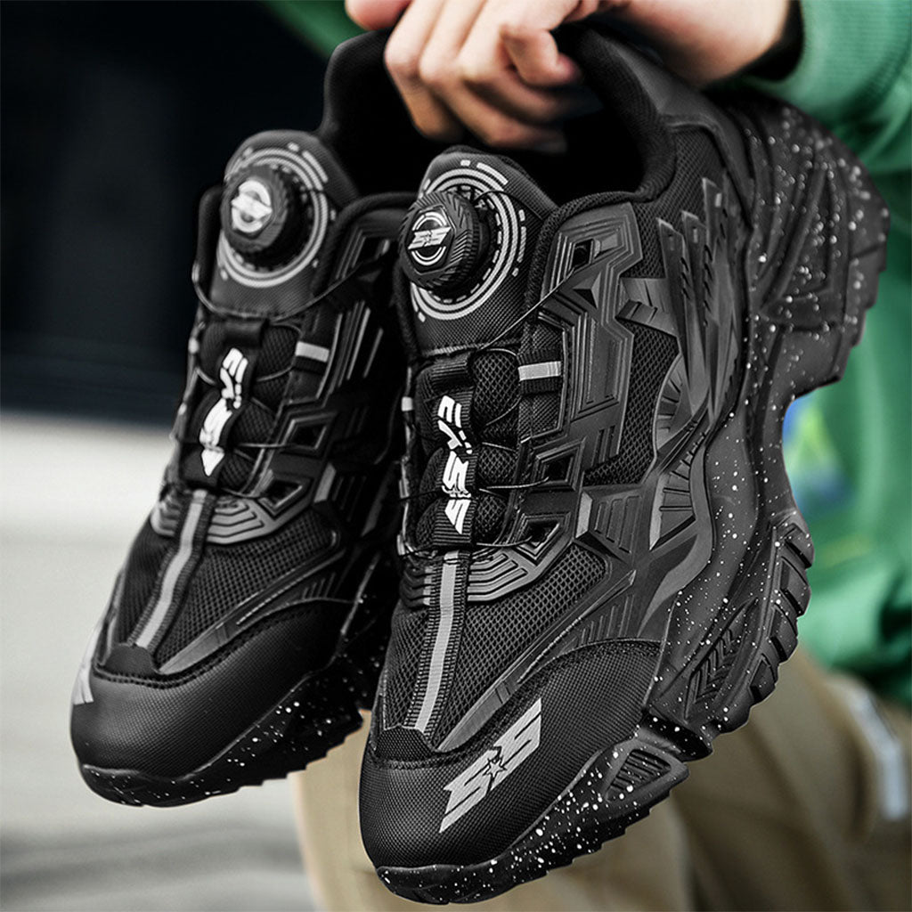 Rotary Dial Lacing Sneakers