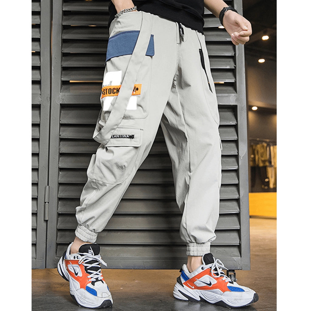 Gray Techwear Pants