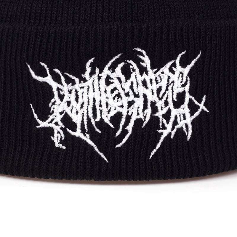 Gothic Techwear Beanie