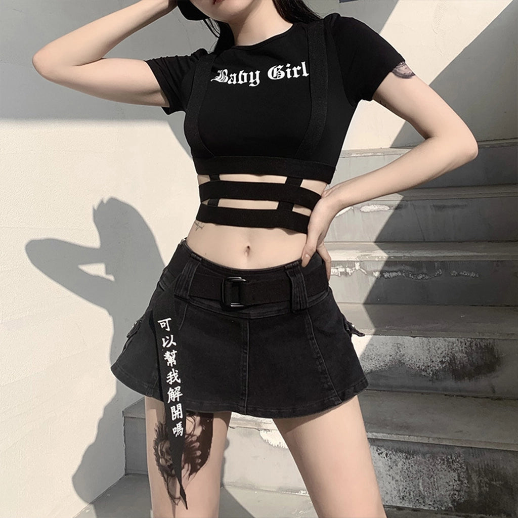 Y2K Techwear Tee