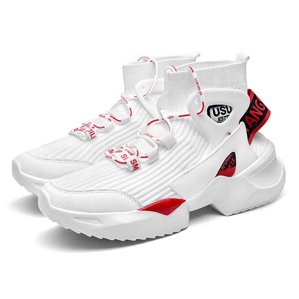 Street White & Red Sneaker