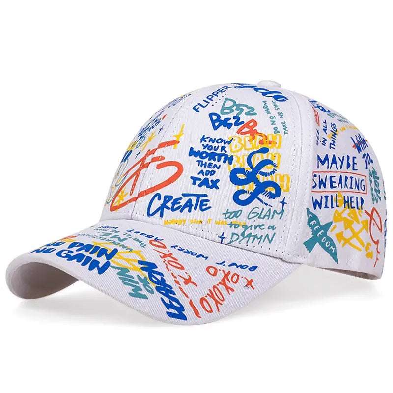 Color Graffiti Techwear Cap