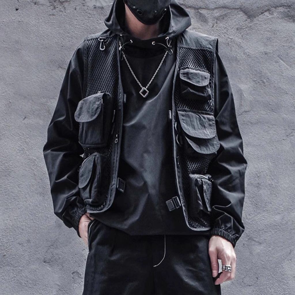 Breathable Mesh Techwear Vest