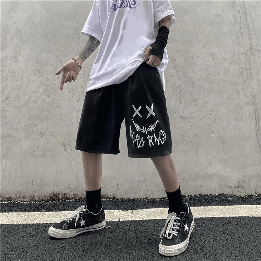 Breathable Smiley Shorts