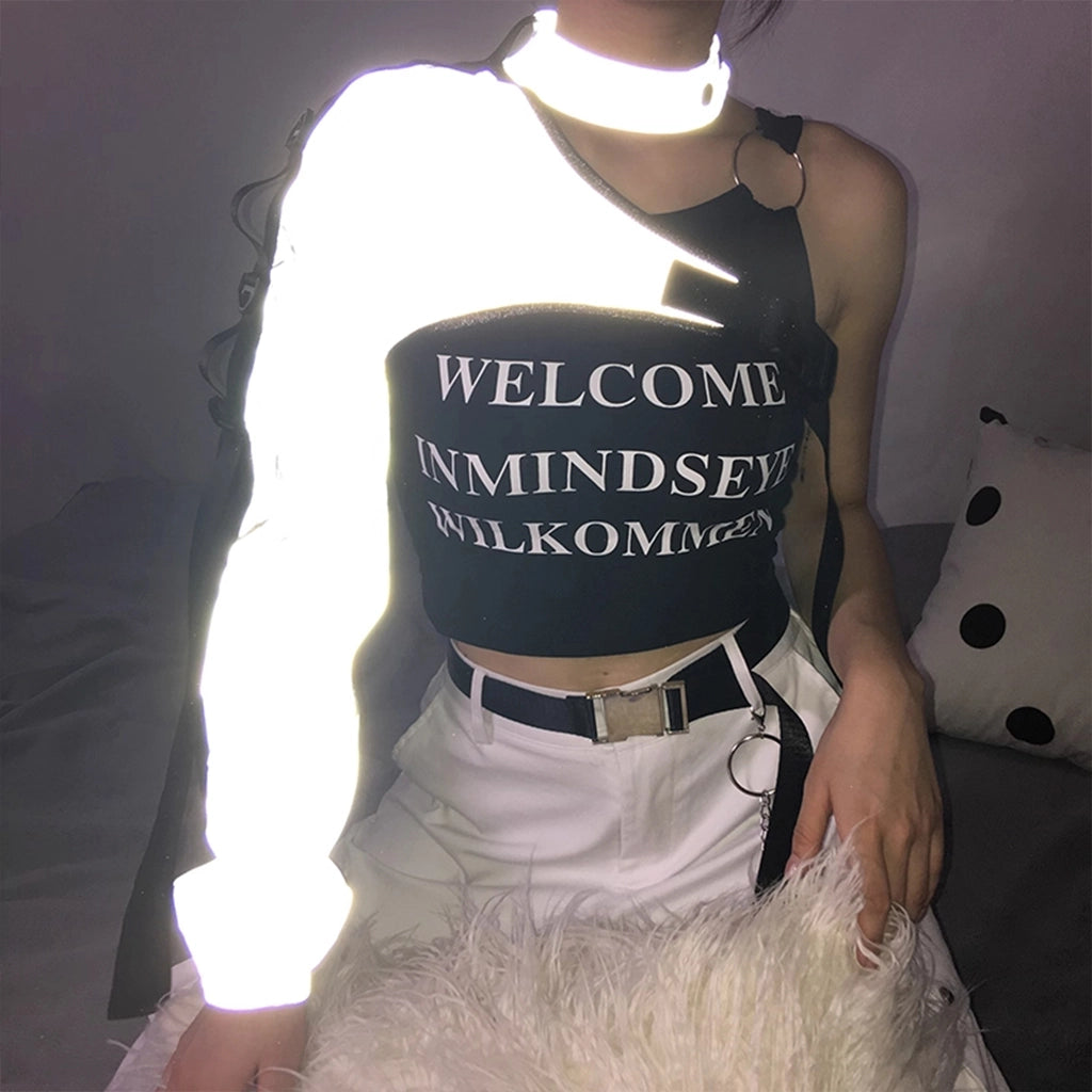Tactical Buckle Crop Top