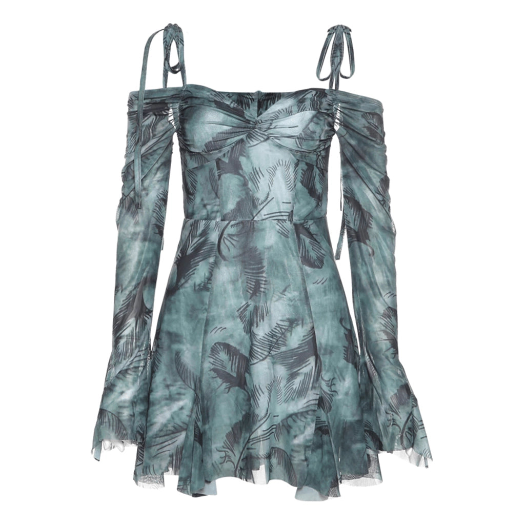 Romantic Teal Dress