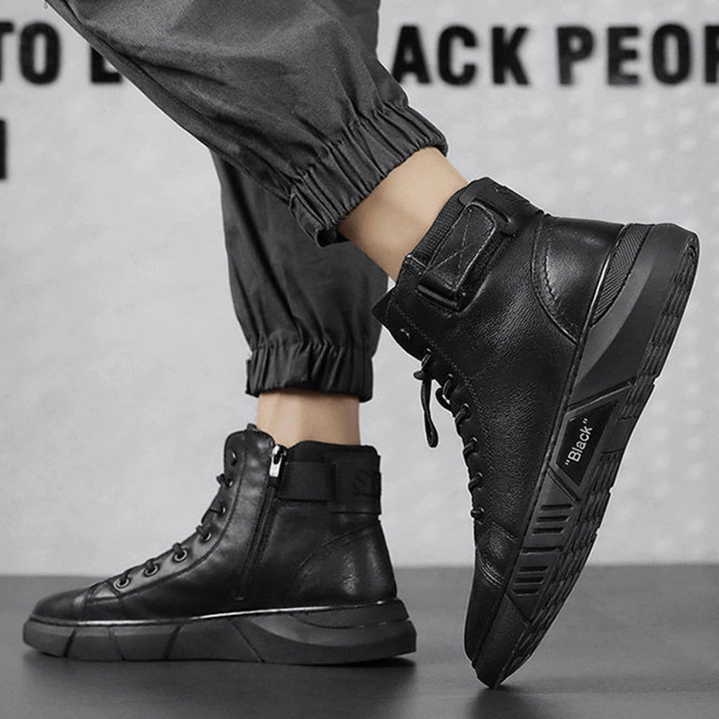 Warm Leather Boots