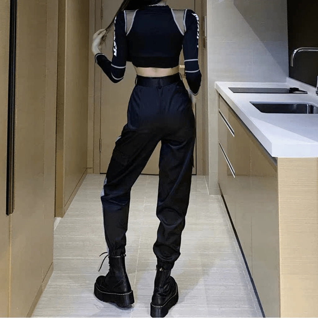 Streetwear Reflective Pants