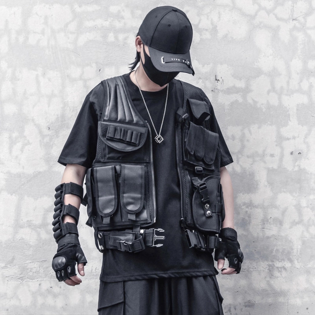Black Tactical Vest