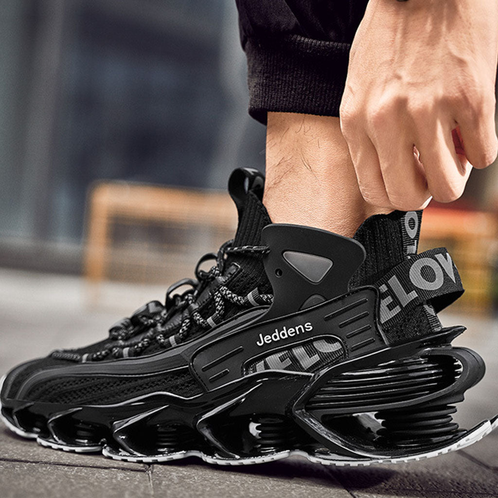 Urban Black Streetwear Sneakers