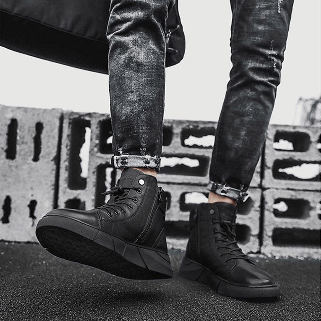 Warm Leather Boots