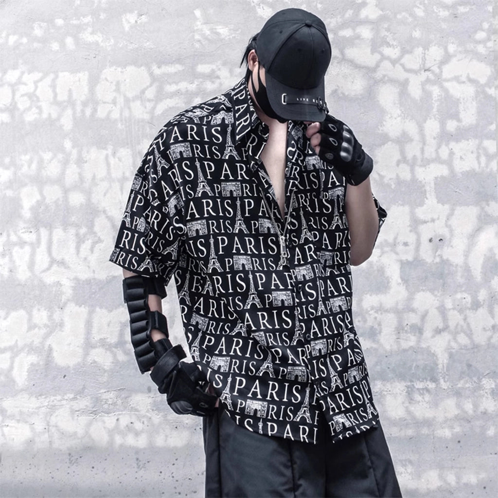 Paris Graphic Streetwear Shirt