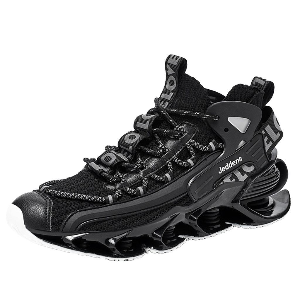 Urban Black Streetwear Sneakers
