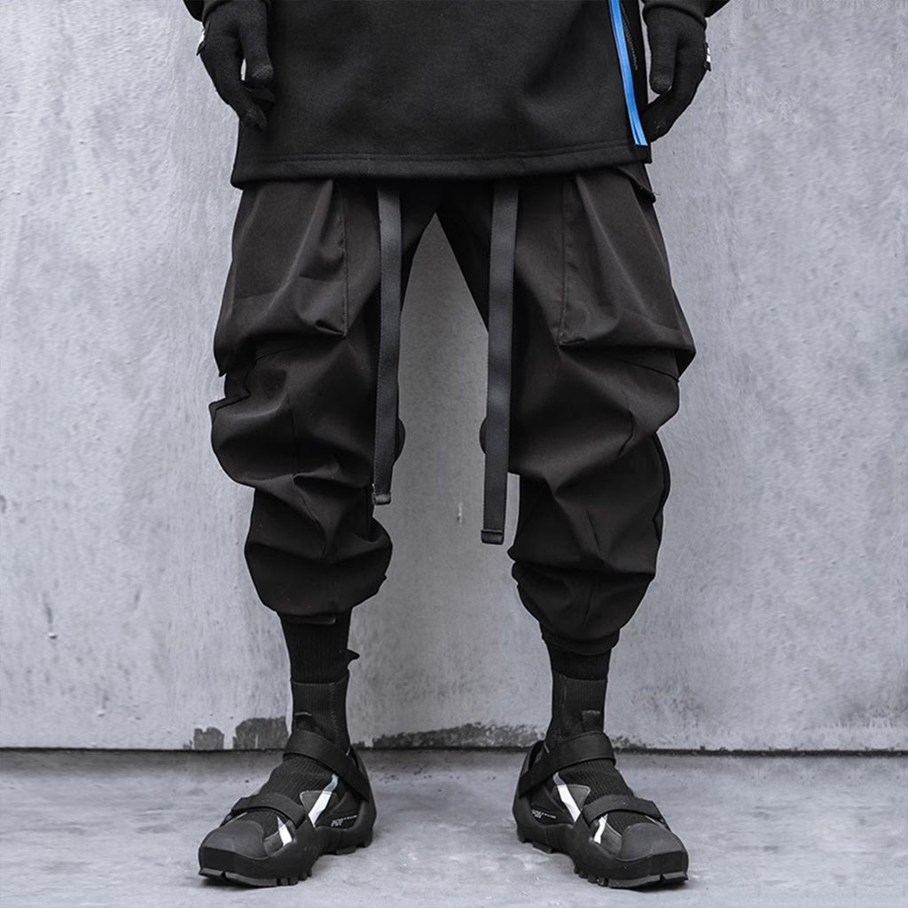 Adjustable Grey Tech Pants